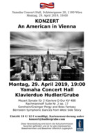 Plakat An American in Vienna
